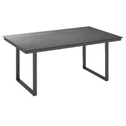Kettler Skate Gartentisch 220x95cm Aluminium/HPL Anthrazit/Jura Anthrazit