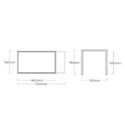 Kettler Tampa Gartenmöbel-Set 5-tlg. Tisch 138/210x68cm Silber/Anthrazit 10 Kettler Tampa Gartenmöbel-Set 5-tlg. Tisch 138/210x68cm Silber/Anthrazit -Kettler kettler tampa gartenmoebel set 5 tlg aluminium textilene 1485344 10