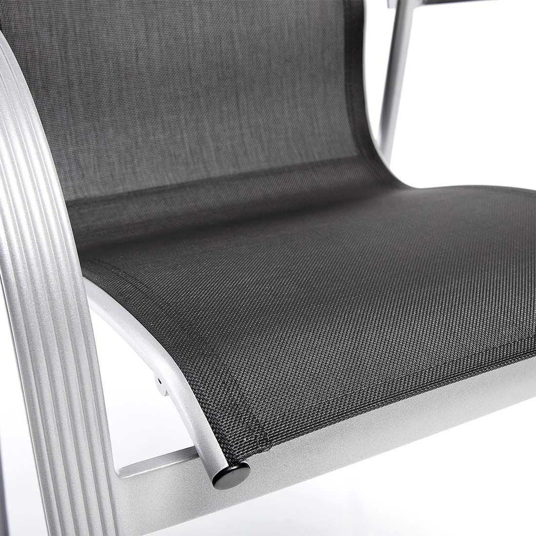 Kettler Tampa Gartenmöbel-Set 5-tlg. Tisch 138/210x68cm Silber/Anthrazit Kettler Tampa Gartenmöbel-Set 5-tlg. Tisch 138/210x68cm Silber/Anthrazit -Kettler kettler tampa gartenmoebel set 5 tlg aluminium textilene 1485344 6