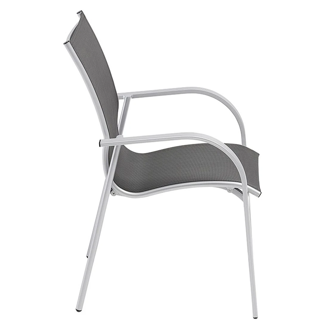 Kettler Tampa Stapelsessel Aluminium/Outdoorgewebe Silber/Anthrazit Kettler Tampa Stapelsessel Aluminium/Outdoorgewebe Silber/Anthrazit -Kettler kettler tampa stapelsessel aluminium outdoorgewebe 1439353 3