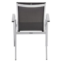 Kettler Tampa Stapelsessel Aluminium/Outdoorgewebe Silber/Anthrazit 4 Kettler Tampa Stapelsessel Aluminium/Outdoorgewebe Silber/Anthrazit -Kettler kettler tampa stapelsessel aluminium outdoorgewebe 1439353 4