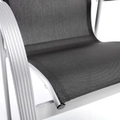 Kettler Tampa Stapelsessel Aluminium/Outdoorgewebe Silber/Anthrazit 6 Kettler Tampa Stapelsessel Aluminium/Outdoorgewebe Silber/Anthrazit -Kettler kettler tampa stapelsessel aluminium outdoorgewebe 1439353 6