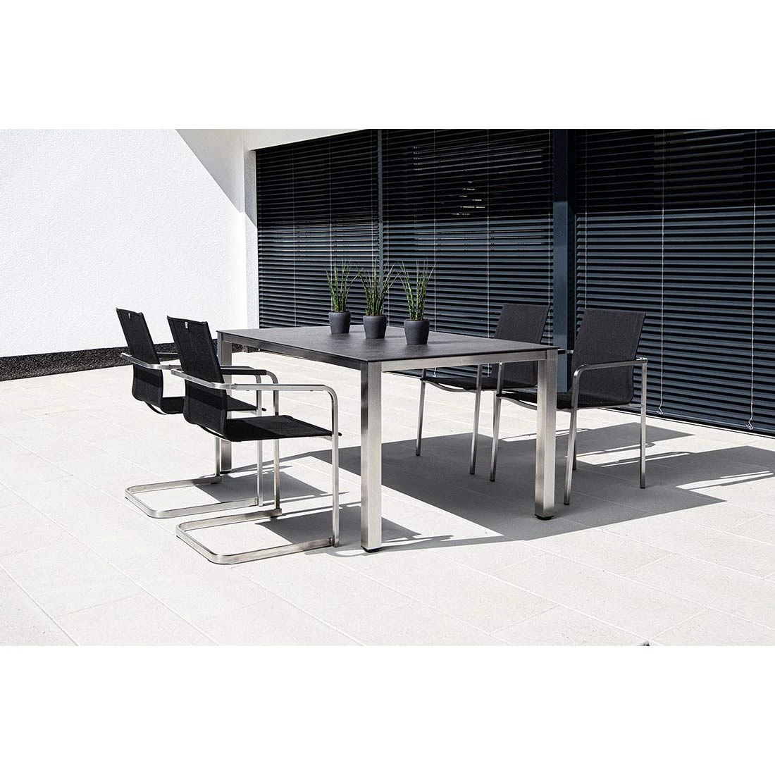 Kettler Gartentisch-Platte 180x95 cm Keramik/Glas Grau-Taupe Kettler Gartentisch-Platte 180x95 Cm Keramik/Glas Grau-Taupe -Kettler kettler tischplatte 180x95 cm keramik glas 1370251 2