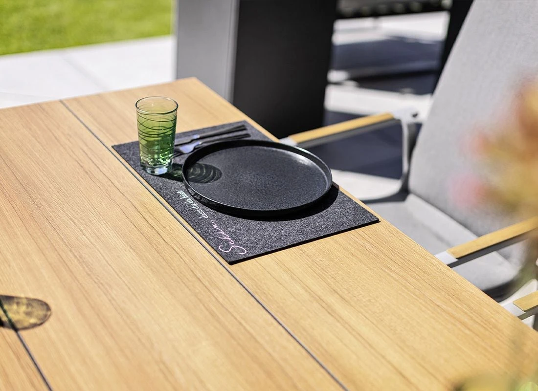 Kettler Gartentisch-Platte 95x95 cm HPL Teak-Optik mit Fräsung Kettler Gartentisch-Platte 95x95 Cm HPL Teak-Optik Mit Fräsung -Kettler kettler tischplatte 95x95 cm hpl 1439573 3