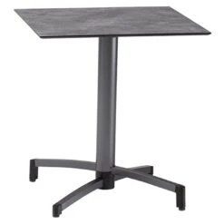 Kettler Tube Klapptisch 70x70cm Aluminium/HPL Anthrazit